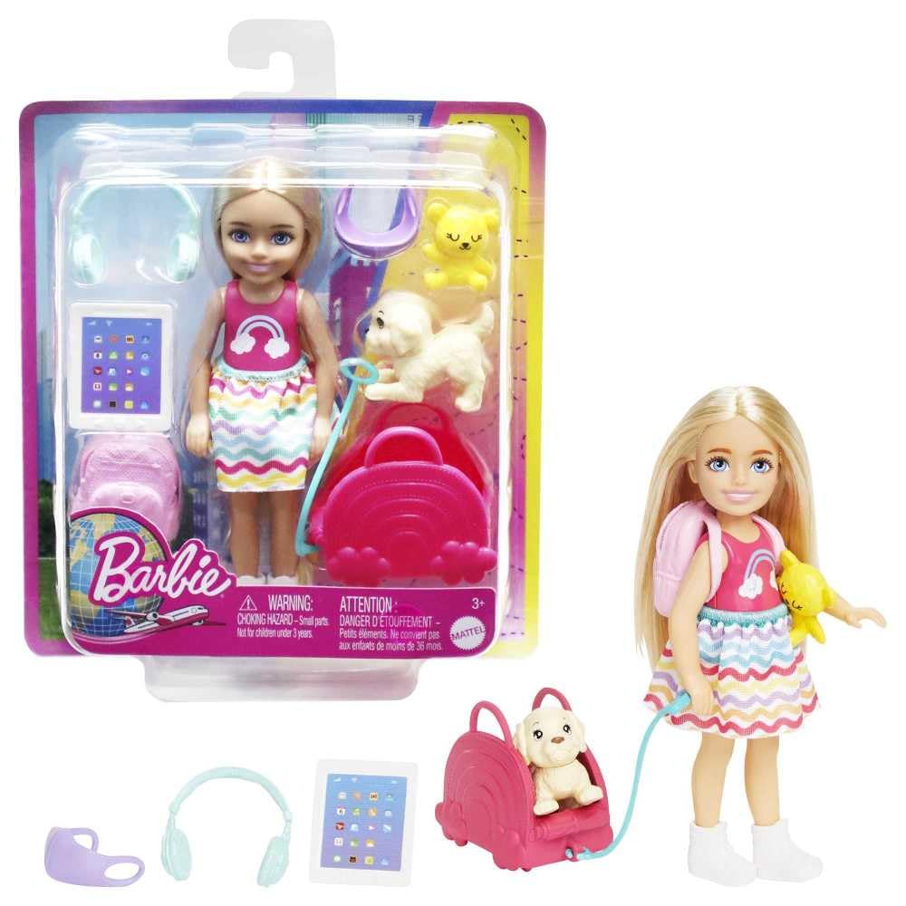 Barbie Chelsea Ausflug Set für Alter 3+ HJY17 (Ankleidepuppe) (Geschenk)