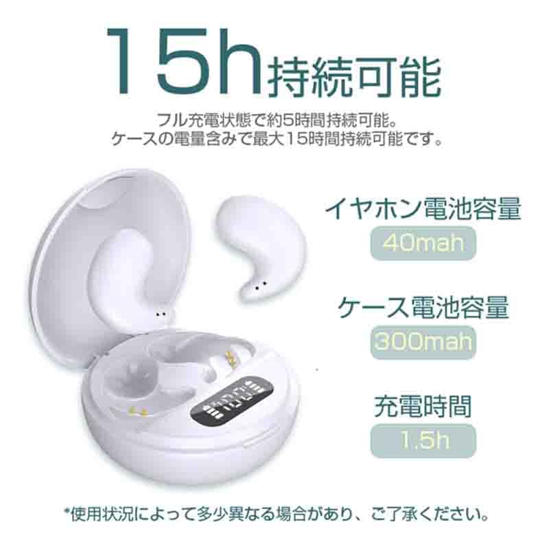 [New for 2025 & Improved Sleep] Bluetooth 5.3 Earphones for Sleeping, Pain-Free Sleeping, Day and Night Use, 3g Lightweight, Compact, Binaural,