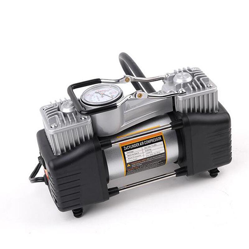 High-Power Portable 12V Car Air Pump with Fast Charging