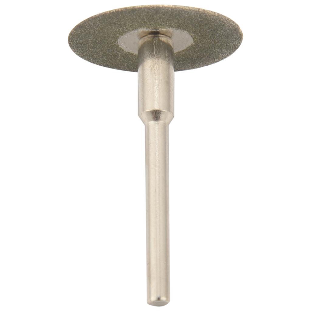 A84X-40 Pieces 22 Mm Diamond Cutting Wheel Cut Off Discs Coated Rotary Tools With 8 Pack Mandrel Rotary Tool For Drill Dremel