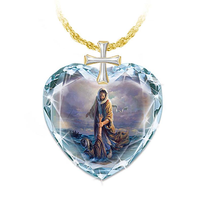 Bijou Religieux Homme Pendentif Croix Jésus 3D Argent 925 | Plaqué Or - Zirconium Cubique Cadeau Baptême Communion