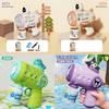 Handheld Bubble Blower With Cartoon Rabbit Dinosaur Duck Design For Children