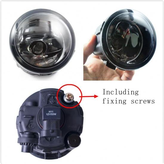

Pair of Front Fog Light Lamp Passenger & Drive Side Compatible With Nissan Armada Exclusive/Platinum Reserve/Platinum/SL/SV 2017-2020 Replaces