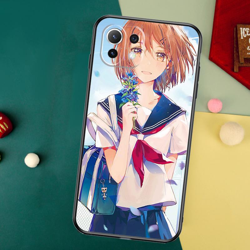 Anime girl cartoon japan cute Case For Xiaomi 14T Pro 11T 12T 13T 13 14 15 Ultra POCO X7 Pro X3 X5 X6 M6 F5 F6 Pro Cover