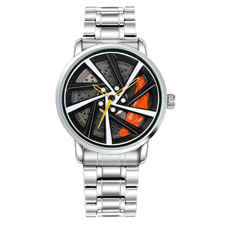 Top Brand New Trendy Men's Watch Hollow Wheel Swivel Men's Watch Fashion Men's Watch Quartz Watch