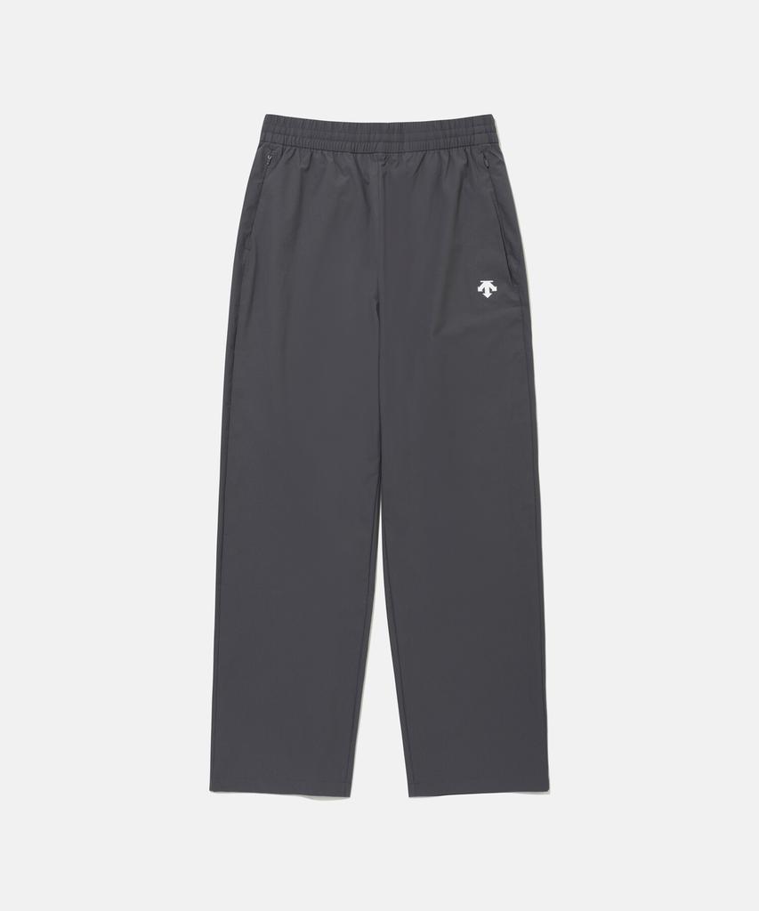 DESCENTE Woven Straight Fit Pants Charcoal Gray Sr323Upt71