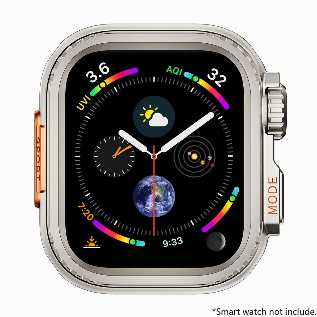 Metal Bumper Case For Apple Watch 45mm 44 Protector Frame Cover For iWatch Series 11 10 9 8 7 6 5 4 SE Change To Ultra 2 49mm
