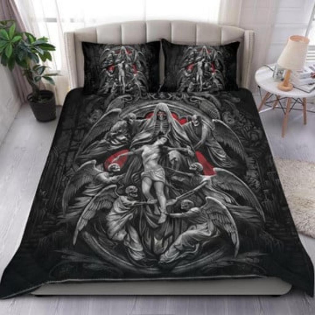Tmarc Tee Native American 3D All Over Printed Bedding Set Bedroom Decor Comforter Cover Set