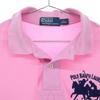 Beauty Products POLO Big Logo Embroidery Short Sleeve Polo Shirt M Pink Men's Used