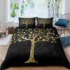 Tree Of Life Bedding Set 3D Printed Skin-Friendly Duvet Cover Set With Pillowcases Decor for Bedroom Single Double Size Bed Gift
