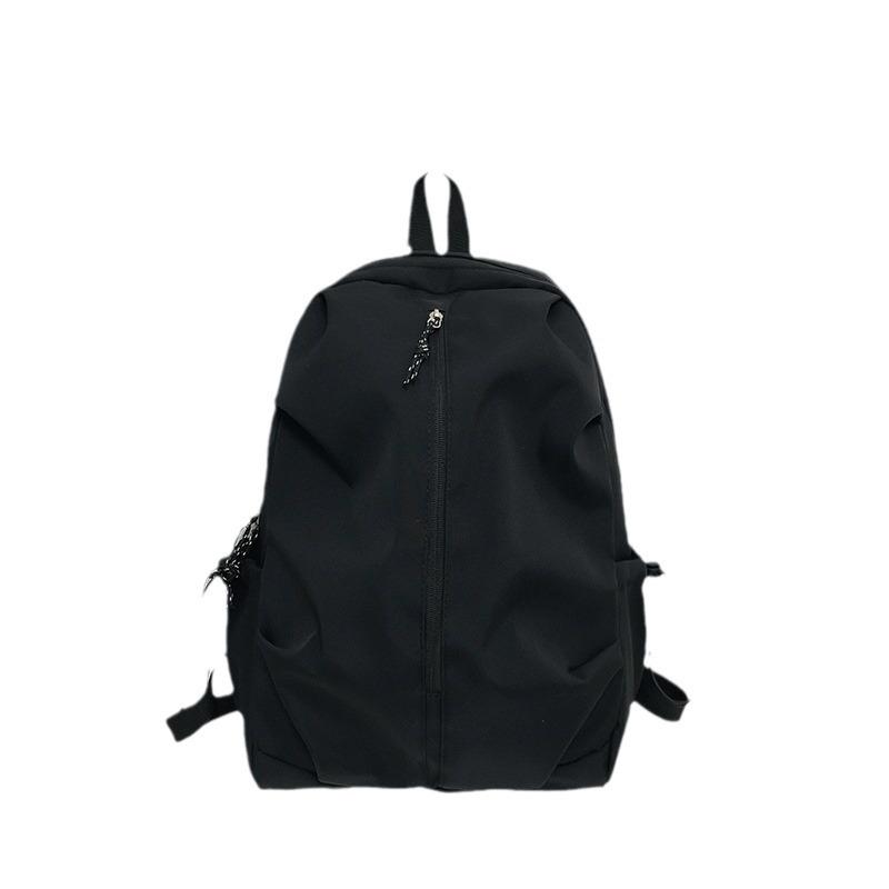 Schoolbag new backpack trendy fashion large capacity schoolbag college students casual simple lightweight travel backpack men