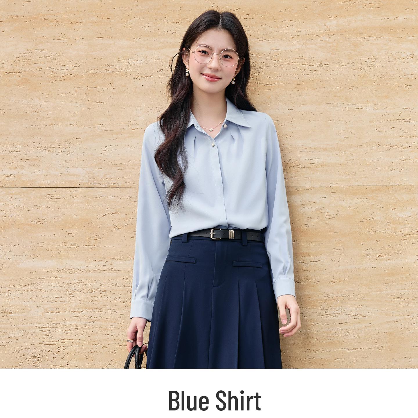 

Women s French High-End White Shirt - 2026 Spring/Autumn Professional Formal Wear XL