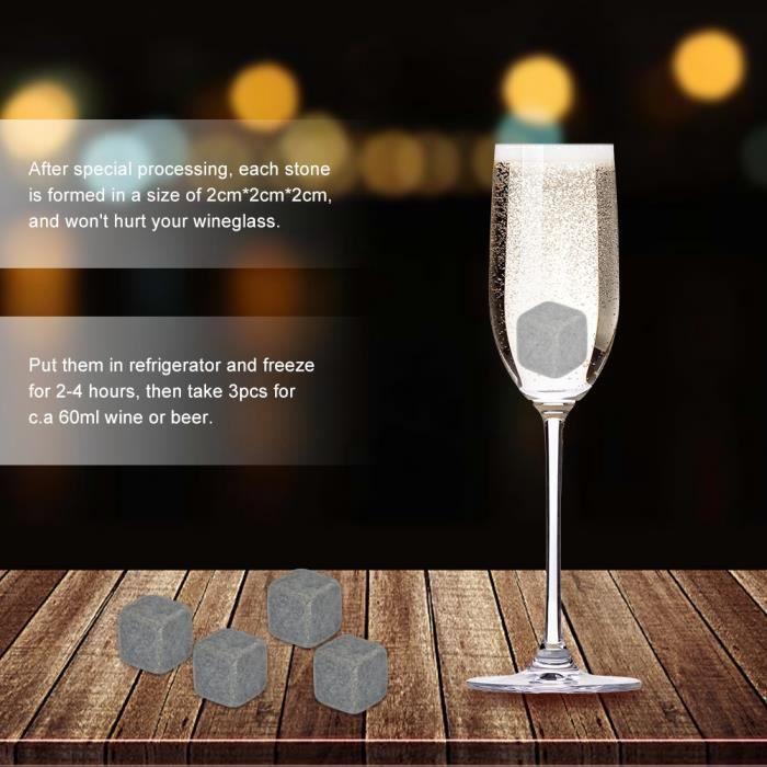 Ice Stone Ice Cubes Stones Whisky Pack of 9pcs Whisky Chilling Stone Ice Cubes Drinks Wine Beer Cooler Barware Cubes