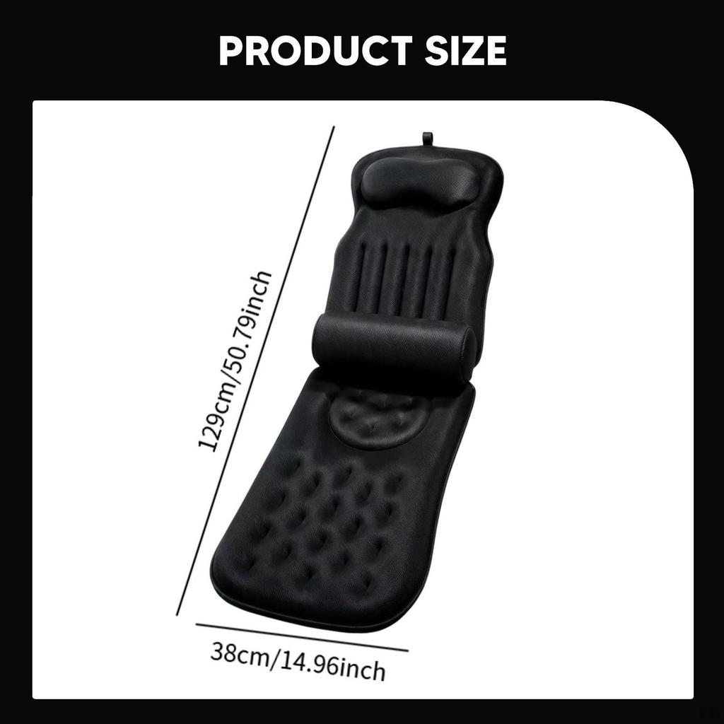 Bath Pillow for Optimal Back, Head And Neck Support – Versatile Gift, Comfortable with Suction