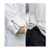 2Pcs Magnetic Clothing Clips with Chain Multi-Function Metal Clothes Magnet Pins Men Women Scarf Shirt Sleeve Pants Button Clip Accessories