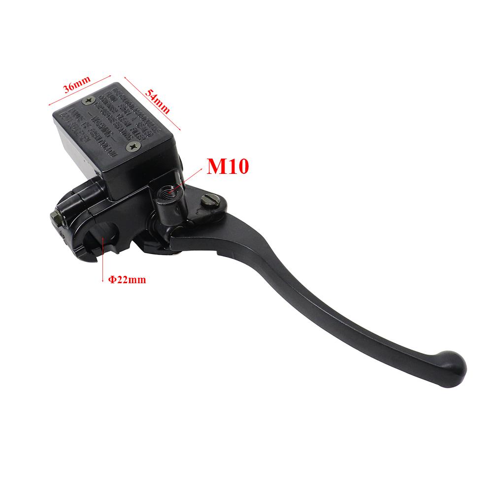

Universal 22MM Motorcycle Right Brake Clutch Master Cylinder Reservoir Levers For Honda TRX 250 300 350 450 FourTrax Rancher 500 1pc