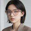 [Celine] Eyeglass Frames CL50110U 045 Pink Horn-rimmed Fashion Women Men