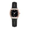 Trendy Minimalist Square Ladies Quartz Watch – Versatile & Fashionable for Teens