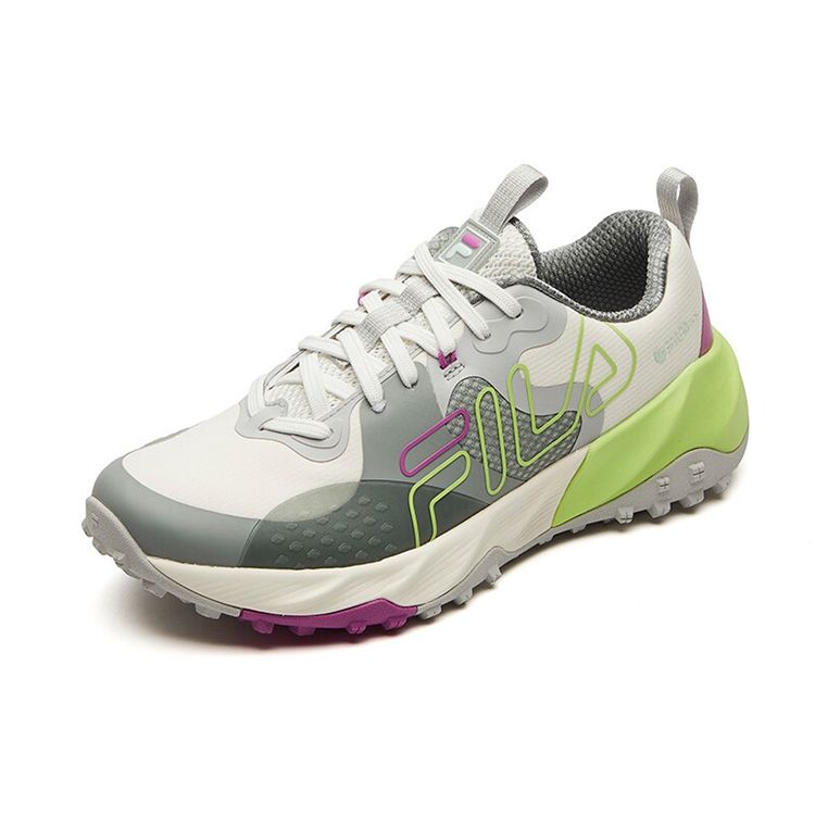 Fila Athletics Comfortable Thick Sole Low Top Casual Running Shoes Women Sneaker Gardenia-White A12W112206FWA