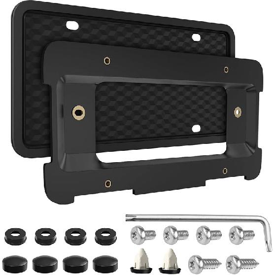 Rear License Plate Frame Bracket Holder Mount For 2005- BMW 1/2/ 3/5 / 6/ X Series, 328I 323I 528I M3, 2002- Mini Cooper 51187160607 511882380615