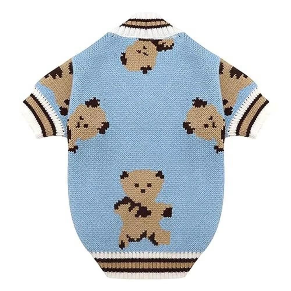 Warm Pet Dog Clothes Knitted Dog Winter Clothes  for Small Medium Dogs Chihuahua Puppy Pet