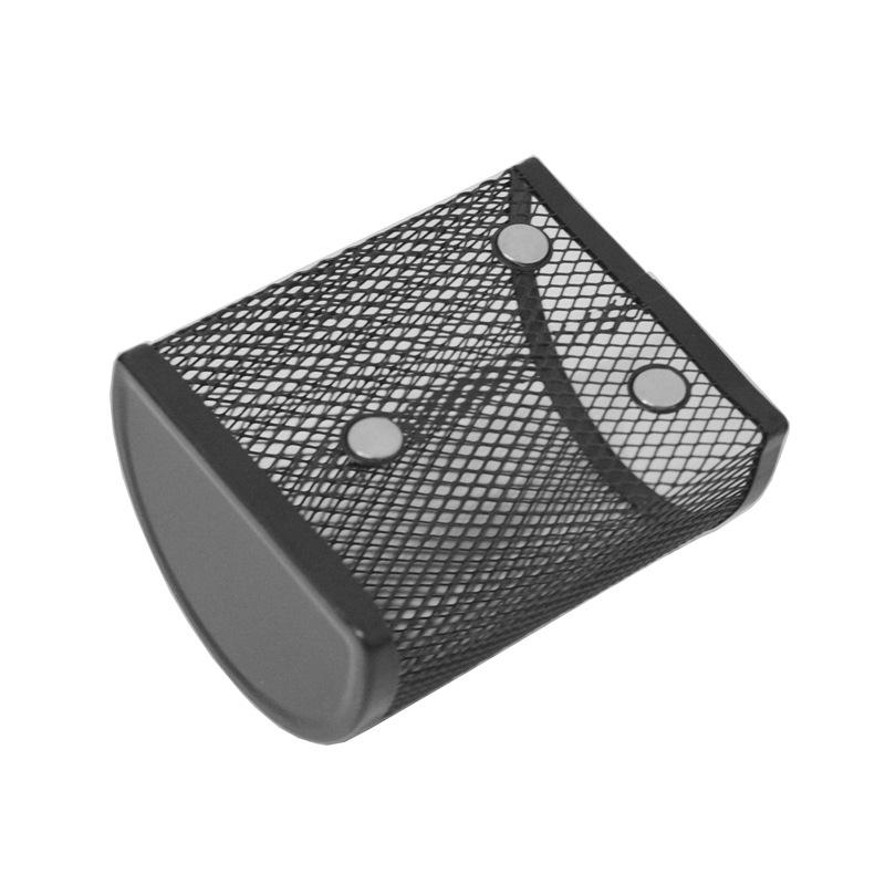 Magnetic Pen Holder For Whiteboard Refrigerator Durable Lightweight Mesh Storage Magnetic Basket Locker Organizer Accessories