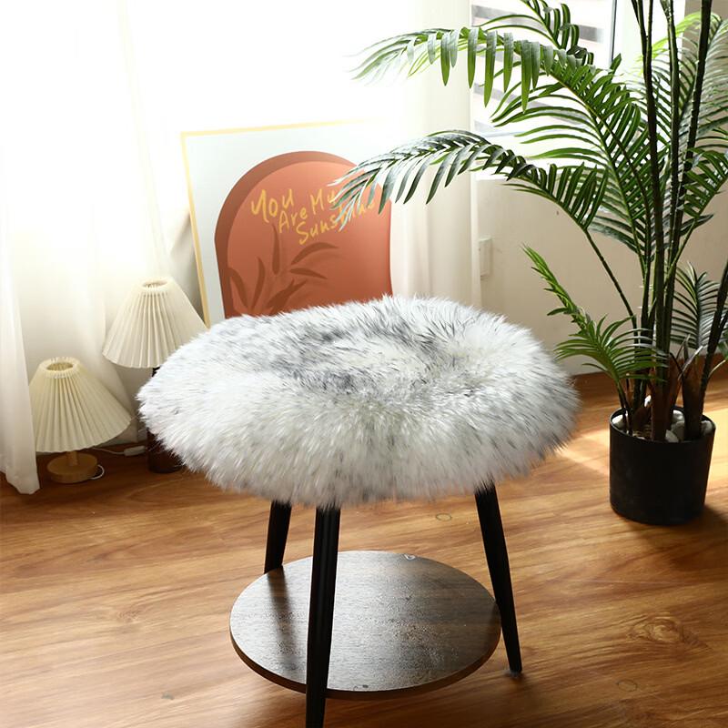 Handun Round Wool Seat Cushion
