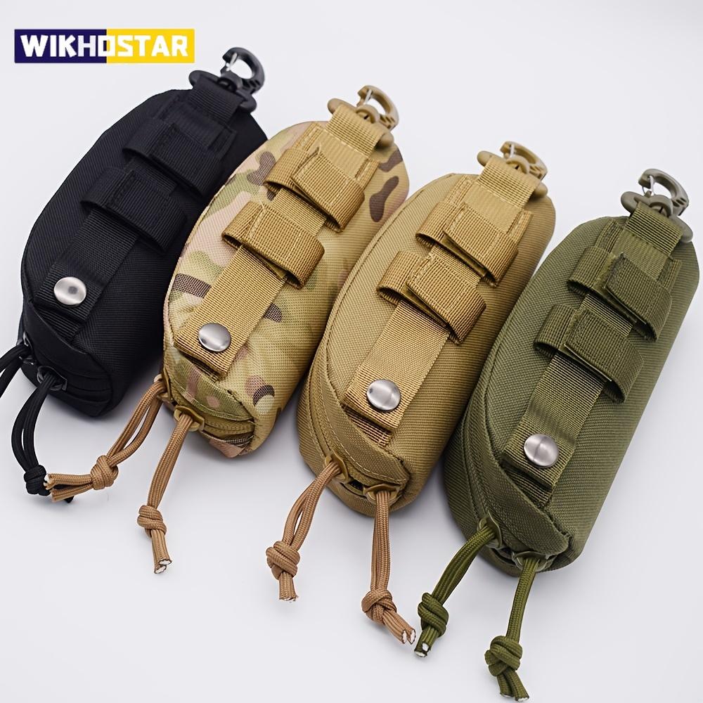 Taktische Molle Tasche Hartschalen-Brillentasche Mode Outdoor Tragbar Brillenetui Stoßfest Staubdicht Brillenetui