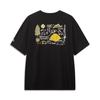 Li Ning Sports Lifestyle Series Simple Comfortable Casual Round Neck Loose Short Sleeve T-Shirt Unisex Tops AHSWJ45-1