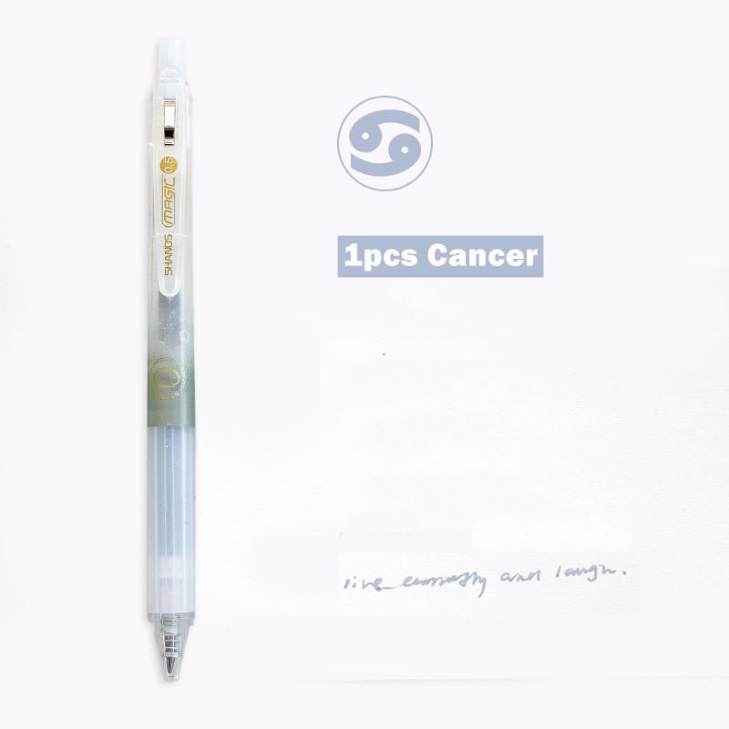 1 шт. Набор гелевых ручек со знаками зодиака Magic Clip 12 Constellation Juice Color Ink 0 — фото 12