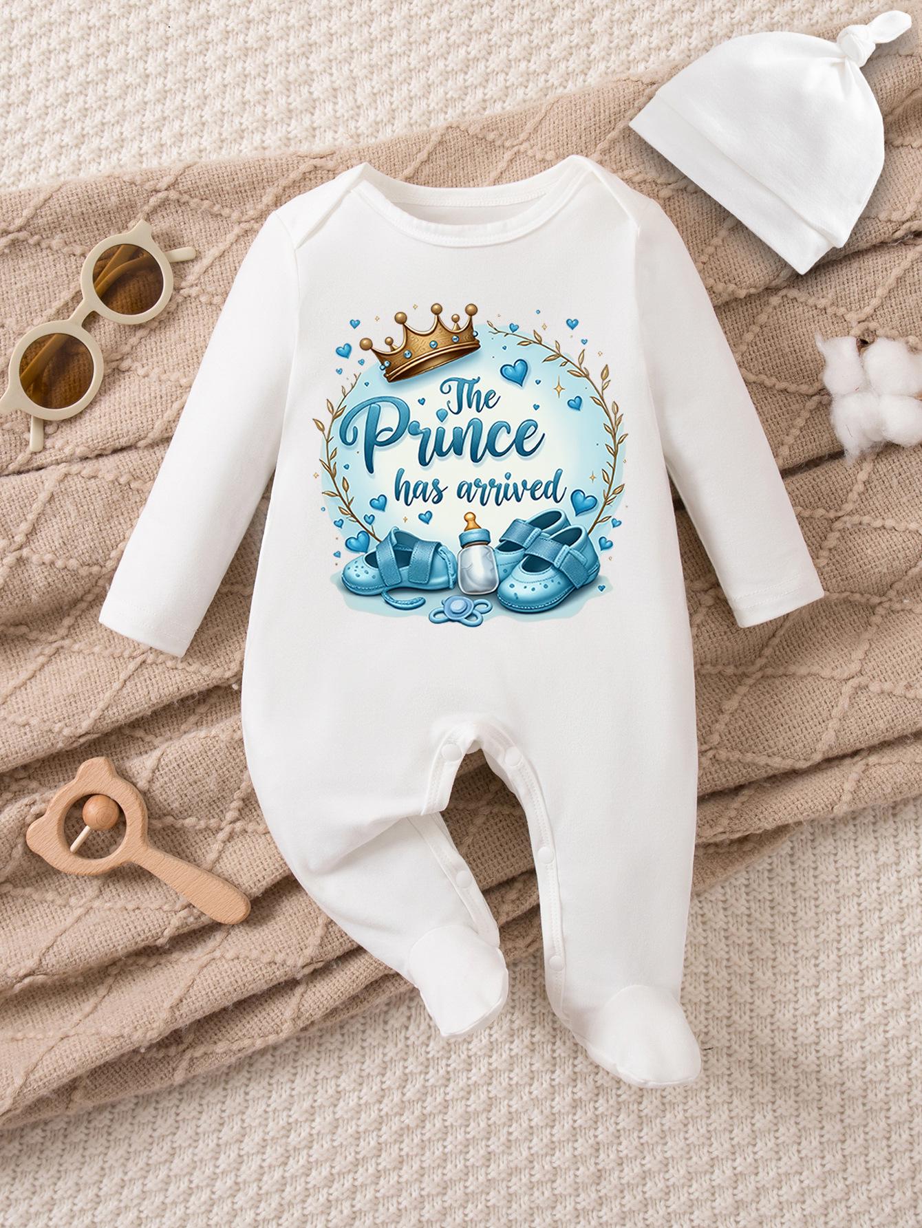 Baby Reindeer Christmas Romper: Cute Long Sleeve Holiday Onesie for Crawling 73cm (6-9 Months)