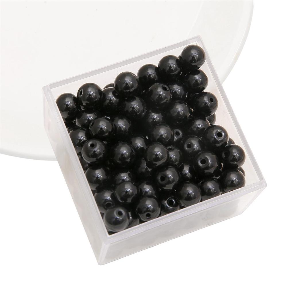 50-135 szt. Kryształowych szklanych koralików, galaretkowych, jednolitych kolorowych, imitujących kamień jadeitu, luźne koraliki dystansowe do wyrobu biżuterii