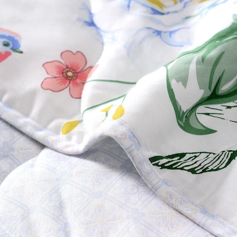 FUANNA Seven-Hole Antibacterial Printed Summer Quilt