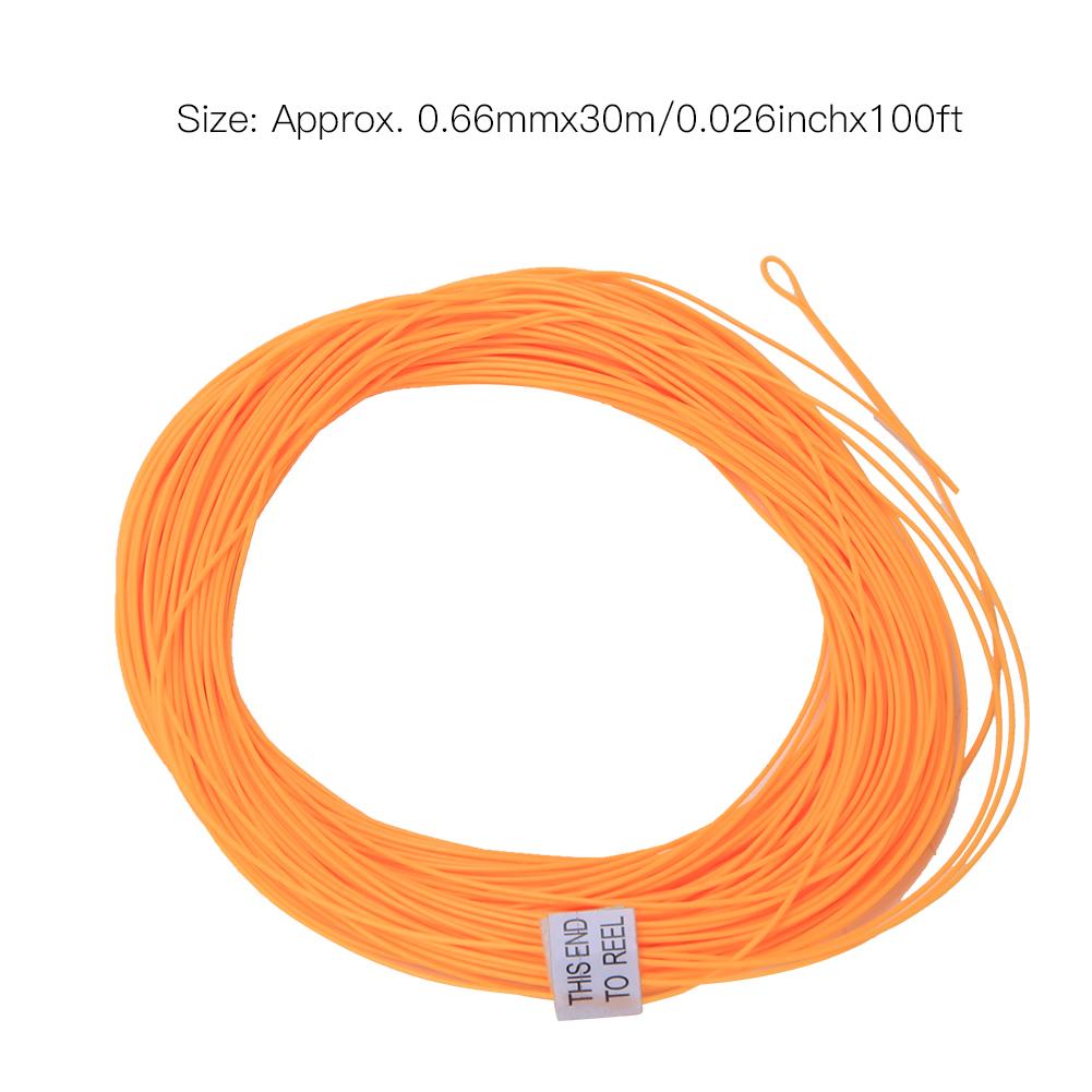 Nylon Floating Fly Fishing Line with Welded Counterweight Fish Tackle Accessory