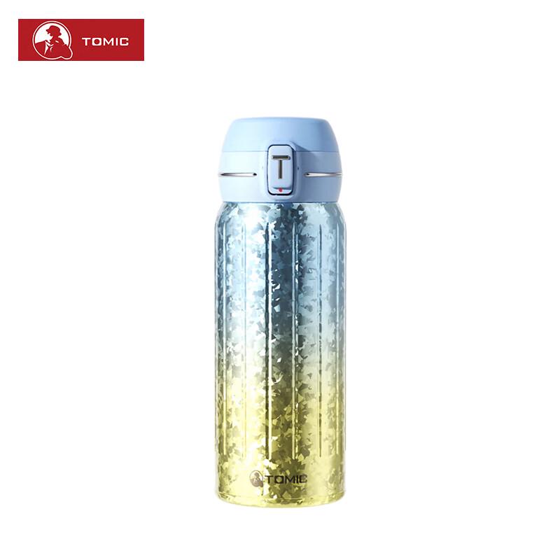 Temok Pure Titanium Flip-Lid Insulated Bottle