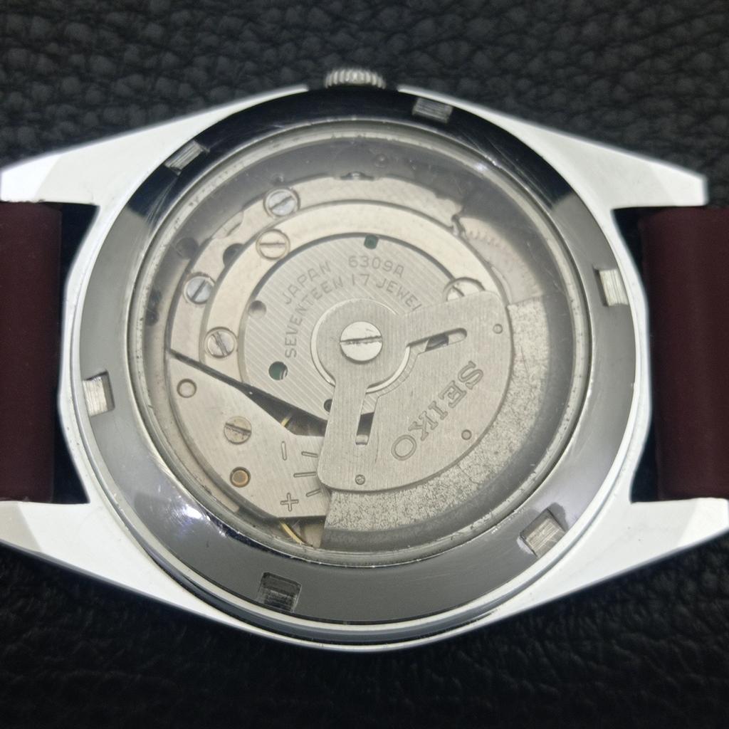 REFURBISHED VINTAGE SEIKO 5 AUTOMATIC JAPAN MENS ROMAN FIGURE WATCH A442087-1