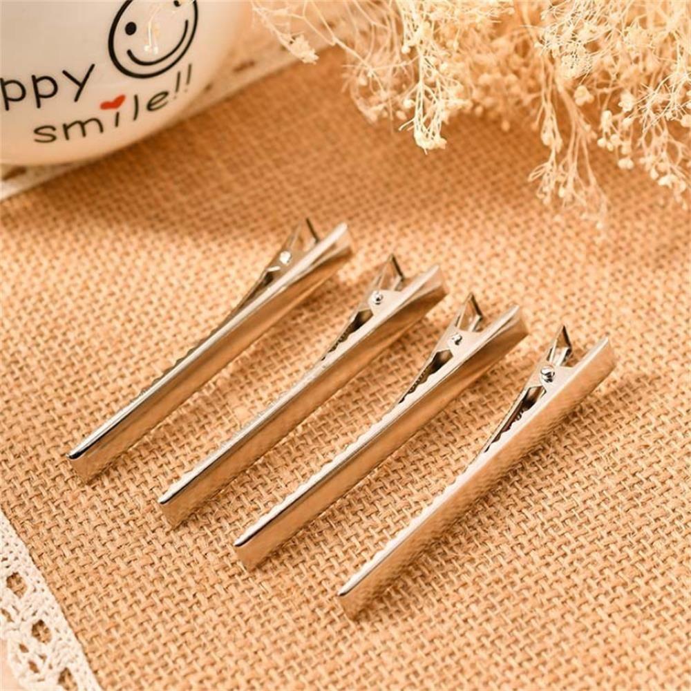 50Pcs Gift Hair accessories DIY Hairpin Crocodile Clamp Alligator Hair Clips Duckbill Clip