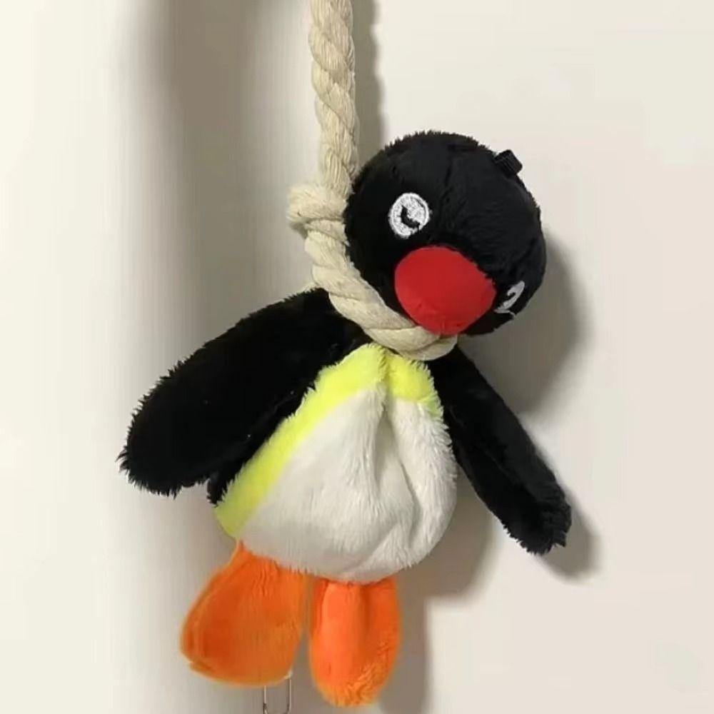 Creative Cartoon Penguin Plush Keychain Funny Creative Backpack Pendant Gift Cute Furry Plush Toys