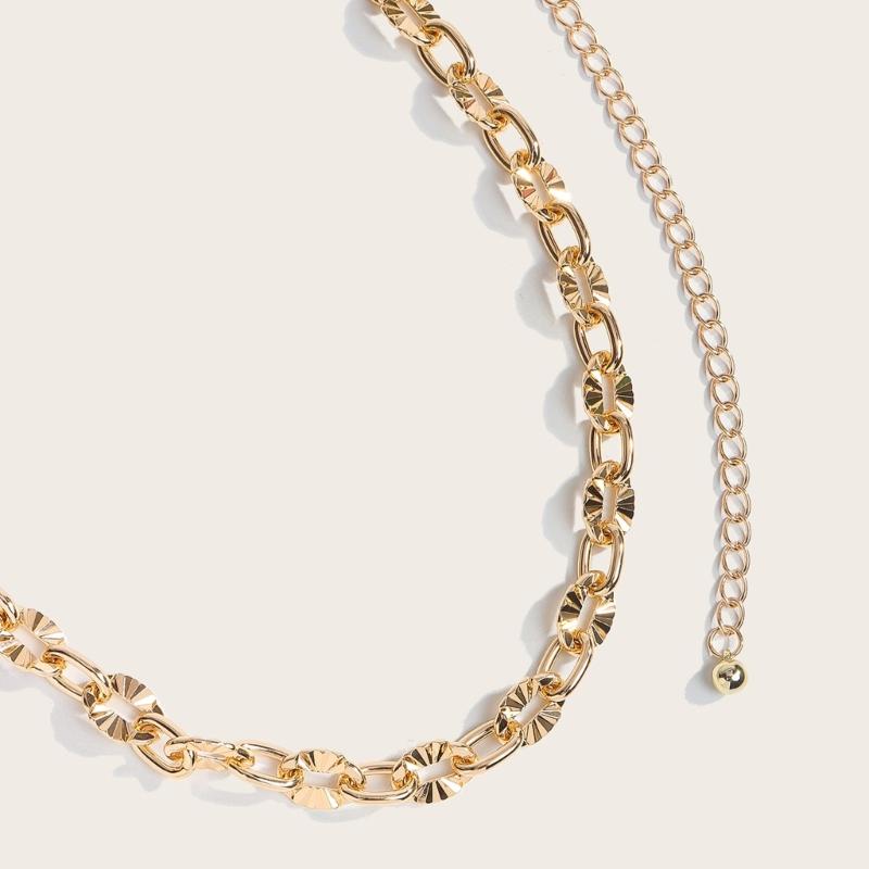 Multifunctional Metal Chain Belt Adapts To Different Outfits For Effortless Styling In Daily Life Various Occasion