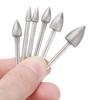 uxcell Diamond Diamond Grinding Bullet 5 Pieces Shaft 30 Mounted Grinding Stones for Grinding and Polishing Compatible with and Glass Bits, Stones,
