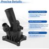 Engine Coolant Thermostat Housing Assembly with Seal & Sensor for Volvo S60 S80 S90 V60 V90 Cross Country XC40 XC60 XC70 XC90 Replace No.31293912