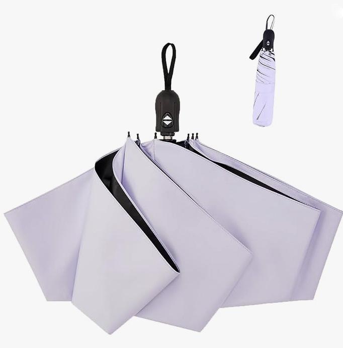 Parasol Składany Parasol Ochrona UV 100% Pełne Zacienienie Izolacja Cieplna Automatyczne Otwieranie i Zamykanie Jednym Przyciskiem
