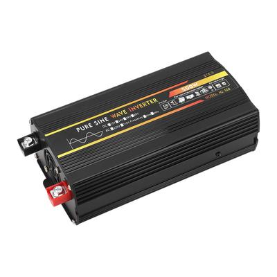 Power Inverter 500W Pure Sine Wave 1 Universal Socket 2 USB Port Car Power Inverter with LED Screen DC12V To AC220V