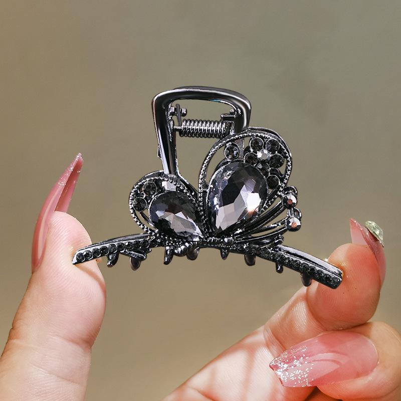Butterfly crystal comb hairpin hair accessory elegant hairpin hair accessory