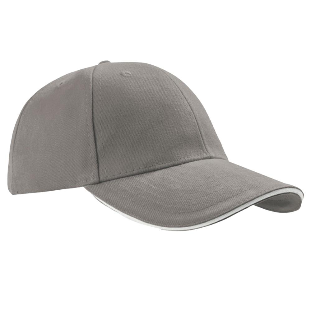 Atlantis Headwear Liberty Plain Sandwich Peak Baseball Cap
