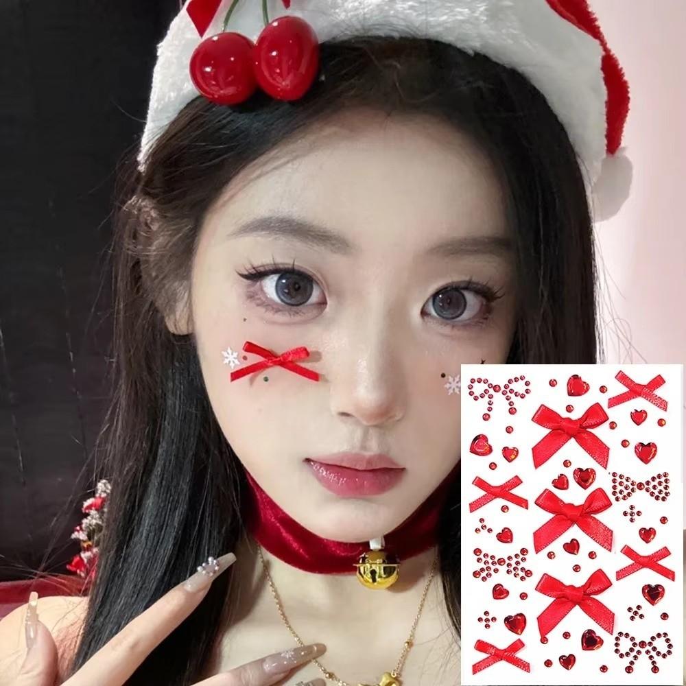 Waterproof Face Gem Sticker Sparkling Face Tattoo Sticker Fashion Makeup Sticker  Music Festival