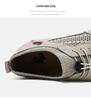 Men's Summer Mesh Leather Casual Sports Shoes - Octopus Lazy Design, Large Size