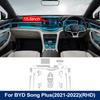 Pellicola Trasparente Anti-Graffio in TPU per Auto Pre-tagliata per Schermo Strumenti di Navigazione LHD RHD Per BYD Seal U/Sealion 6/Song Plus DM-i EV 2021-2025
