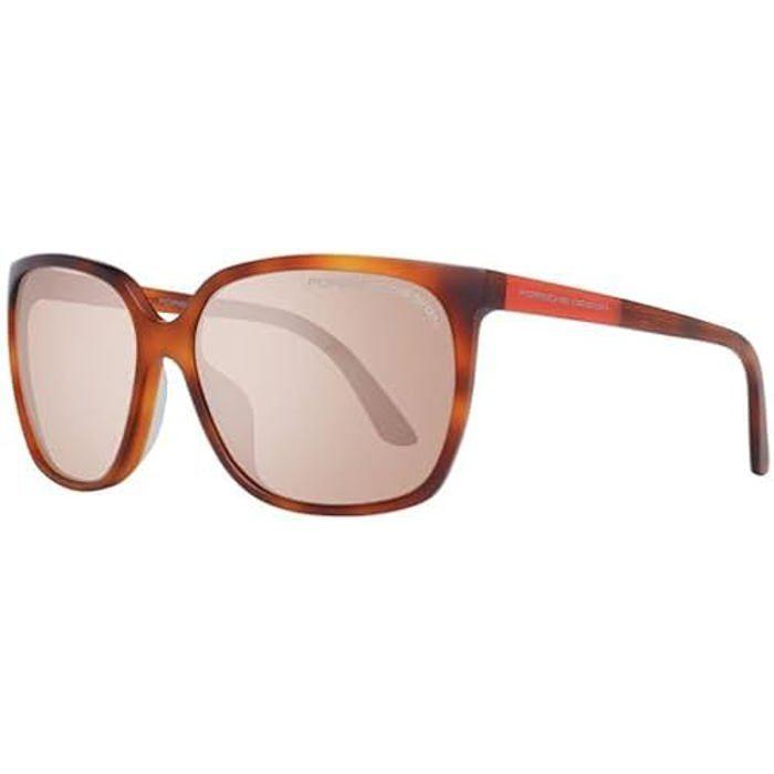 Sunglasses - PORSCHE - P8589 E - Plastic Frame - Brown Lenses - UV Protection 3