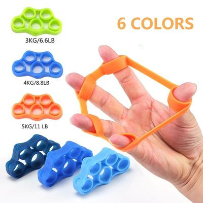 6 Farben Handgriff Finger Kraftübung Greifer Unterarm Gesundheit Builder Kraft Fingergriff Arm Muskelaufbau Handgelenktrainer